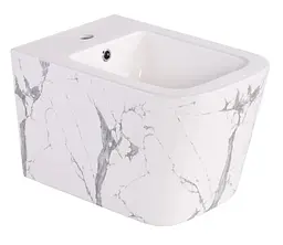 Біде підвісне Qtap Tern Marble QT17551303GMR