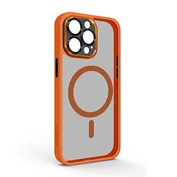 Чохол ArmorStandart Unit MagSafe SE для Apple iPhone 15 Pro Max Orange Black (ARM75372)
