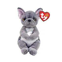 М'яка іграшка Ty Beanie bellies Сірий пес WILFRED 20 см (40596) - мініатюра 3