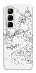 TPU чохол Demsky Dnipro spirit для Infinix Hot 50 4G