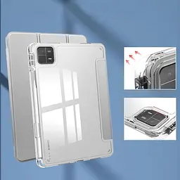 Чохол-книжка BeCover TPU Edge з кріпленням для стілусу для Xiaomi Mi Pad 6 / 6 Pro 11" Sliver (709560) - мініатюра 3