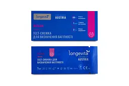 Тест-смужка для визначення вагітності Longevita Woman №1, 1 шт. (TS/1) - мініатюра 2