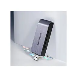 Зчитувач флеш-карт USB-A 3.0 to TF/SD/CF/MS Multifunction Card Reader Multi-Read Ugreen (50541) - мініатюра 3