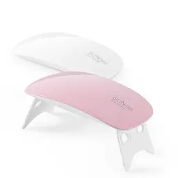 LED+UV Lamp SUN Mini 6 Вт LED лампа для полімеризації гель-лаку - мініатюра 3