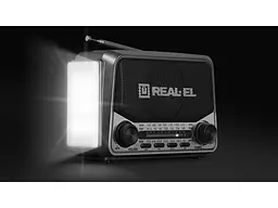 Радіоприймач REAL-EL X-525 Grey (EL121800004) - мініатюра 8