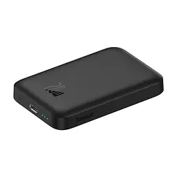 Зовнішній акумулятор Baseus MagSafe магнітний 6000mAh 20W (PPCX020001) чорний - мініатюра 3
