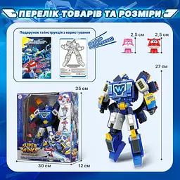 Ігровий набір Super Wings Transforming Всесвітній космодром 3в1 (YW780288) - мініатюра 6