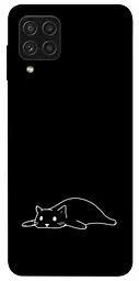 TPU чохол Demsky Lazy cat для Samsung Galaxy A22 4G