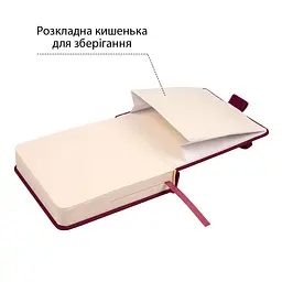 Скетчбук Santi для графіки 10×15 см 100 аркушів сливовий (743359) - мініатюра 4