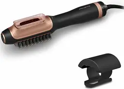 Фен-щітка Reverso Dry&Brush 2в1, 1200Вт, 3 режими, іоніз-я, хол. обдув, насадок-2, кераміка, ROWENTA teh0017608