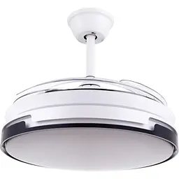 Люстра Brille вентилятор з пультом LED 72W WW WH (BKL-903S/2)