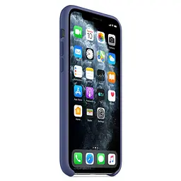 Чохол Silicone Case без Logo AA для Apple iPhone 11 Pro 5.8" Синій / Aqua Blue - мініатюра 3