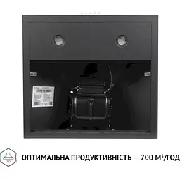 Витяжка купольна Perfelli K 5202 SG 700 LED - мініатюра 5