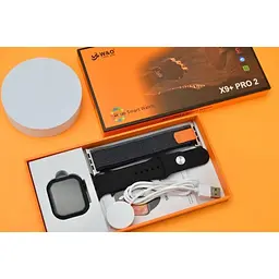 Смарт-годинник Smart Watch W&O X9+ PRO 2 AMOLED Золотий - мініатюра 2