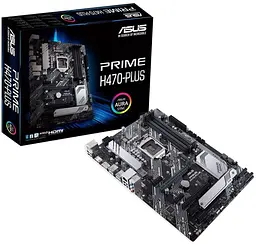 Материнська плата ASUS Prime H470-Plus (Prime H470-Plus) (Socket 1200, Intel H470, ATX) Б/в - мініатюра 7