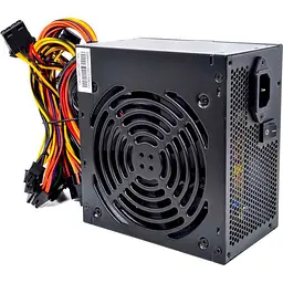 Блок питания QUBE 500W 80+ (QBC-GPS500A12) Black Б/у