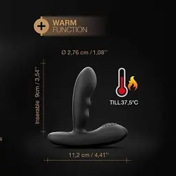 Масажери простати Dorcel P-Stroker з пультом ДК підігрівом і точковим масажем, два мотори - мініатюра 7