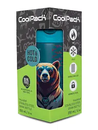 Пляшка COOLPACK BONO BEAR для води 350 мл металева (Z10968) - мініатюра 2