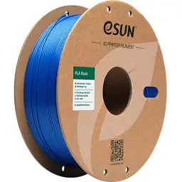 Пластик для 3D-принтера eSUN PLA BASIC 1,75mm 1kg BLUE (PLA-BASIC175U1P1)