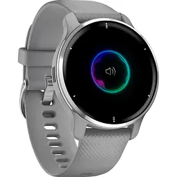 Смарт-годинник Garmin Venu 2 Plus Silver Stainless Steel Bezel with Powder Gray Case and Silicone Band [010-02496-00] [89372] - мініатюра 5
