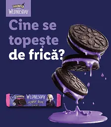 Печиво Halloween Wednesday Purple Duos 154г - мініатюра 5