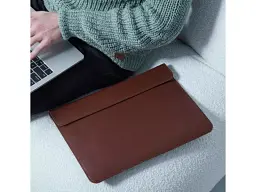 Чохол для ноутбука InCarne Klouz MacBook Air 15 2023-2025 (класична шкіра) коричневий (klouz-brown-air-15) - мініатюра 2