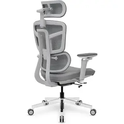 Офісне крісло Mealux S4 Air Fabric Grey (HF-S4 F/G) - миниатюра 2