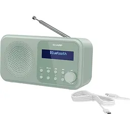 Радіоприймач Sharp DR-P420 Green (DR-P420(GN)) - мініатюра 5