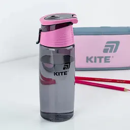 Пляшечка для води Kite 550 мл сіра (K25-401-1) - мініатюра 3