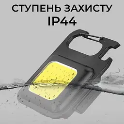 Ліхтарик карабін LED алюмінієвий - мініатюра 3
