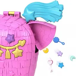 Ігровий набір Polly Pocket Святкова вечірка єдинорогів (HYD96) - мініатюра 5