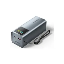 Батарея універсальна Vention 20000 mAh 100W Gray TFT Display Type (FKCH0)