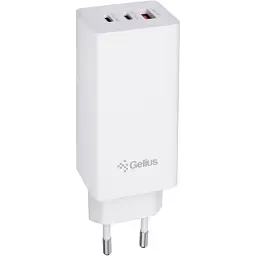Сетевого зарядного пристрою Gelius Nimble GaN 100W GP-HC061 Білий (00000099402)