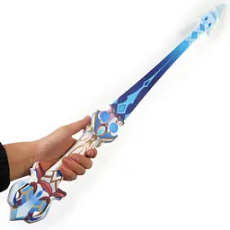 Меч Геншин Імпакт Сяйво тихих вод Genshin Impact Sword Splendor of Tranquil Waters 100 см ДЕКОРАТИВНИЙ - мініатюра 4