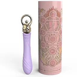 Вібратор Zalo Courage Pre-Heating G-spot Massager 20.6 см фіолетовий - мініатюра 2