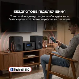 Музичний центр Sharp XL-B514(BK) Black - мініатюра 3