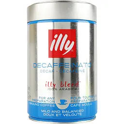 Кава мелена Illy Decaffeinato 100% Arabica 250 г (8003753900490)