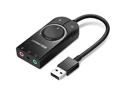 Звукова карта UGREEN CM129 Black (40964)
