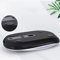 Бездротова миша WIWU WM110 Office Mouse (2 діапазона 2.4G + Bluetooth) срібляста - мініатюра 5