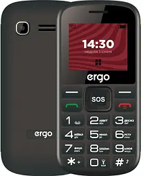Мобільний телефон Ergo R202 Black