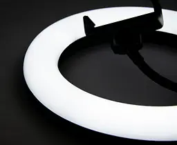 Світлодіодне кільце для селфі 20 см "LED RGB MJ20", кругла лампа для селфі від USB (селфі лампа) (ST) - мініатюра 2