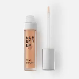 Блиск для губ Make up Factory Vinyl Lip Gloss відтінок 02 (Transparent Nude) 6.5 мл (602758) - мініатюра 2