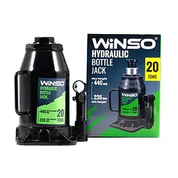Домкрат гідравлічний телескопічний WINSO 20т висота 235-440мм 170220