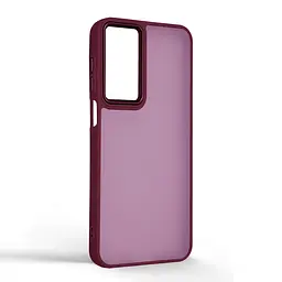 Противоударный чехол для Samsung Galaxy A16 4G (A165), Frame, бордовый, панель-накладка, термополиуретан TPU + поликарбонат PC, защита всего корпуса, защита кнопок и камеры, устойчив к деформациям, ArmorStandart (ARM84804) - мініатюра 2