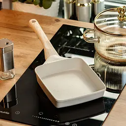 Сковорода тамагоякі з антипригарним покриттям 18,5x15x3,8 см, бежевий Breakfast HP39573W - мініатюра 2