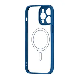 Чохол Color Edge with MagSafe (Protected Camera) iPhone 14 Pro Max Navy Blue - мініатюра 3