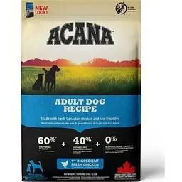 Сухий корм для собак ACANA Adult Dog Recipe 6 кг (0064992525606)