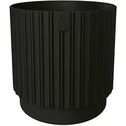 Горщик для квітів Form-Plastic Міка Циліндр Петіт Eco-18 3.5 л чорний (5300-084)