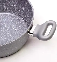 Каструля Grey Gotland із гранітним антипригарним покриттям Kamille Ø24 см kuh0007779 - мініатюра 5