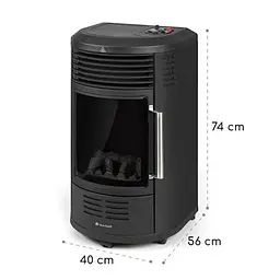 Газовий обігрівач камін Blumfeldt Andora Deluxe (10035406) - мініатюра 7